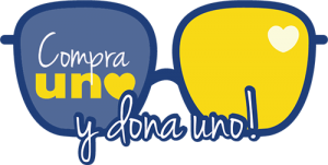 Imagen promocional óptica, comprar un par de lentes para donar un par