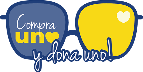 Imagen promocional óptica, comprar un par de lentes para donar un par